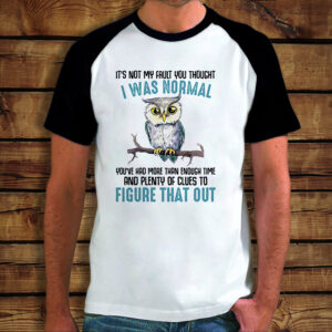 Baseball Μπλουζάκι | It's not my fault you thought I was normal