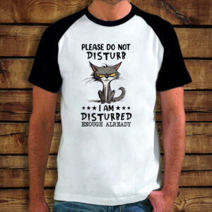 Baseball Μπλουζάκι | Please do not disturb