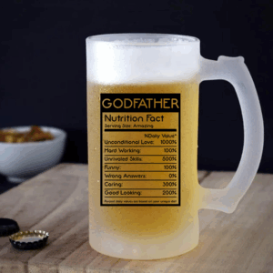 Ποτήρι μπίρας | Godfather Nutrition fact