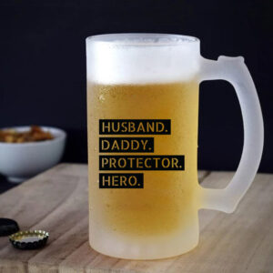 Ποτήρι μπίρας | Husband Daddy Protector Hero