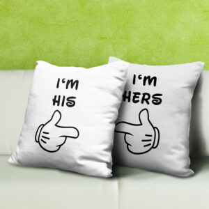 Σετ Μαξιλάρια | I'm His - I'm Hers