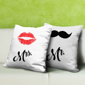 Σετ Μαξιλάρια | Moustache & Lips
