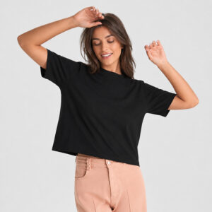 Crop Top | Εκτύπωσε το δικό σου | Μαύρο