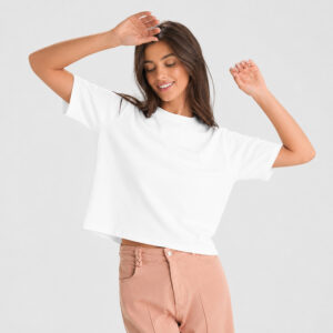 Crop Top | Εκτύπωσε το δικό σου | Λευκό