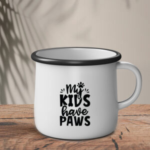 Εμαγιέ Κούπα | My kids have paws