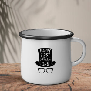 Εμαγιέ Κούπα | Happy First Father's Day
