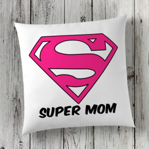 Μαξιλάρι Λινό | Super Mom