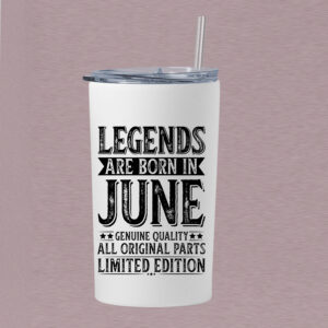 Tumbler θερμός 360ml | Legends are born in June