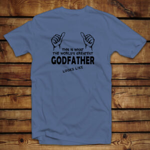 Μπλουζάκι unisex | This is what world's greatest godfather looks like