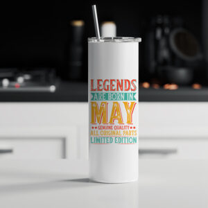 Tumbler θερμός | Legends are born in May
