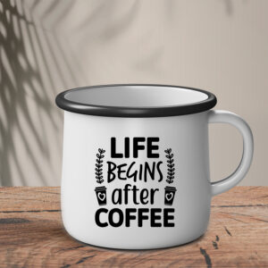 Εμαγιέ Κούπα | Life begins after Coffee