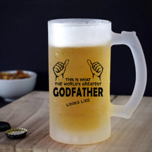 Ποτήρι μπίρας | This is what world's greatest godfather looks like