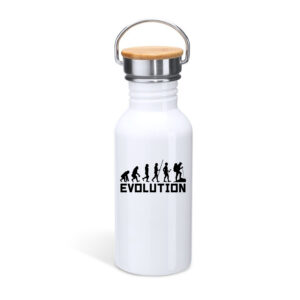 Μπουκάλι θερμός με καπάκι μπαμπού | Evolution