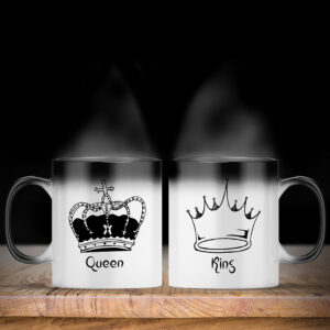 Διπλές Secret Mugs | King & Queen