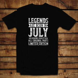 Unisex μπλουζάκι | Legends are born in July