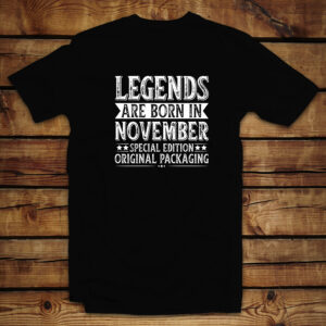 Unisex μπλουζάκι | Legends are born in November