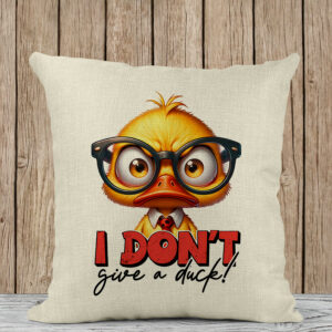 Μαξιλάρι Λινό | I don't give a duck
