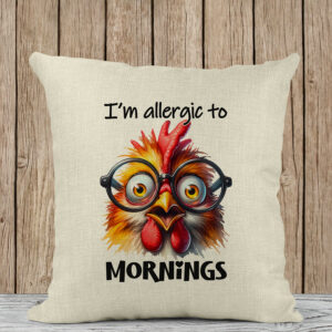 Μαξιλάρι Λινό | I am allergic to mornings