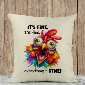 Μαξιλάρι Λινό | Everything is fine