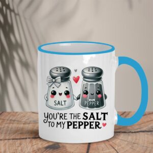 Δίχρωμη Κούπα | Salt to my Pepper