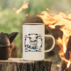 Εμαγιέ Κούπα 440 ml | Circle of food