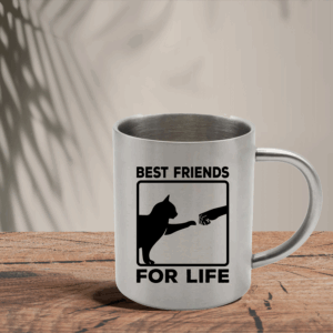 Mεταλλική Κούπα | Best friends for life