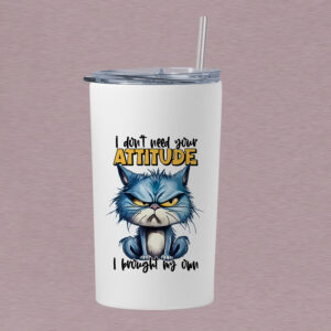 Τumbler θερμός 360ml | I don't need your attitude