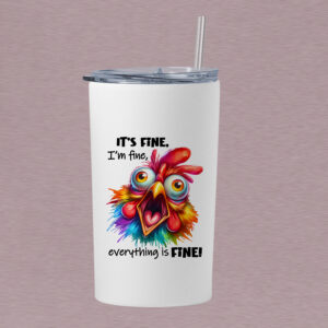 Τumbler θερμός 360ml | Everything is fine