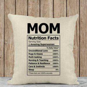 Μαξιλάρι Λινό | Mom Nutrition Facts