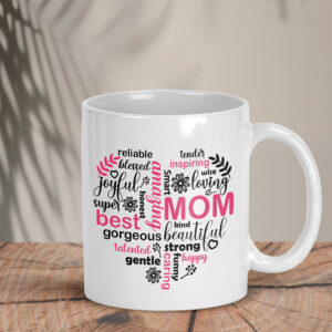 Λευκή κούπα | Mom Words