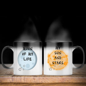 Διπλές Secret Mugs | Moon & Sun