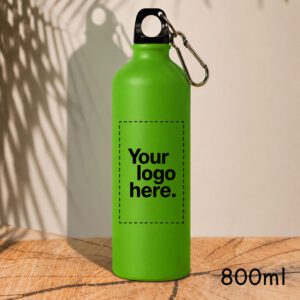 Μεταλλικό μπουκάλι 800 ml | Εκτύπωσε το δικό σου | Πράσινο