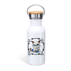 Μπουκάλι με καπάκι μπαμπού | Circle of food