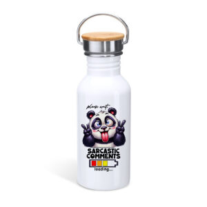 Μπουκάλι με καπάκι μπαμπού | Sarcastic comments loading...