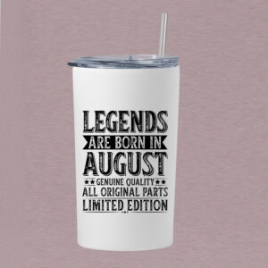 Tumbler θερμός 360ml | Legends are born in August
