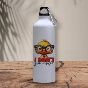 Μεταλλικό μπουκάλι 800 ml | I don't give a duck