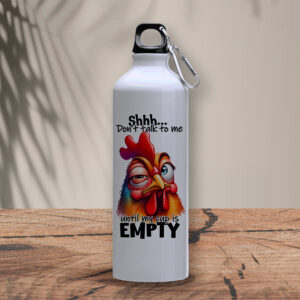 Μεταλλικό μπουκάλι 800 ml | Don't talk to me