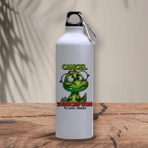 Μεταλλικό μπουκάλι 800 ml | Cancel my subscription to your issues