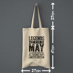 Υφασμάτινη Τσάντα | Legends are born in May