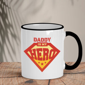 Δίχρωμη Κούπα | Daddy is my Hero