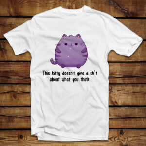 Μπλουζάκι Unisex | This kitty doesn't give a sh't