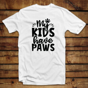 Unisex μπλουζάκι | My kids have paws