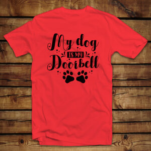 Unisex μπλουζάκι | My dog is my doorbell