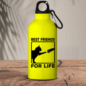 Μεταλλικό μπουκάλι θερμό 600 ml | Best friends for life