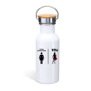 Μπουκάλι με καπάκι μπαμπού 650ml | Other Godmothers - You