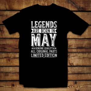 Unisex μπλουζάκι | Legends are born in May