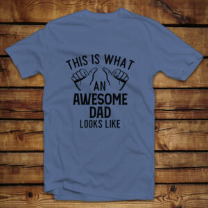 Μπλουζάκι unisex | This is what an awesome dad looks like