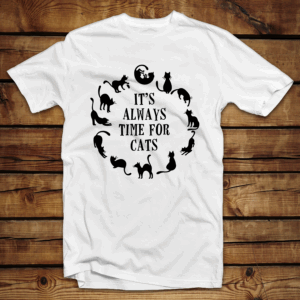 Unisex μπλουζάκι | It's always time for cats