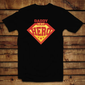 Μπλουζάκι unisex | Daddy is my Hero