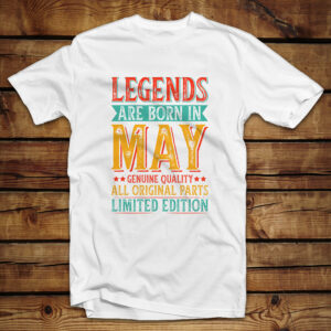 Unisex μπλουζάκι | Legends are born in May